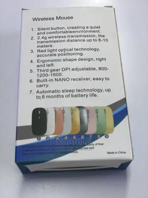 Rechargeable Wireless Mouse