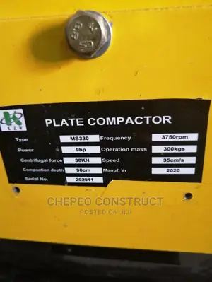 Plate Compactor Heavy Duty