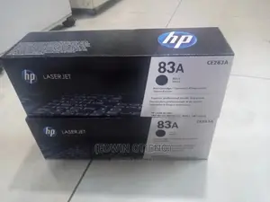 HP 83A Black Laserjet Toner Cartridge, CF283A