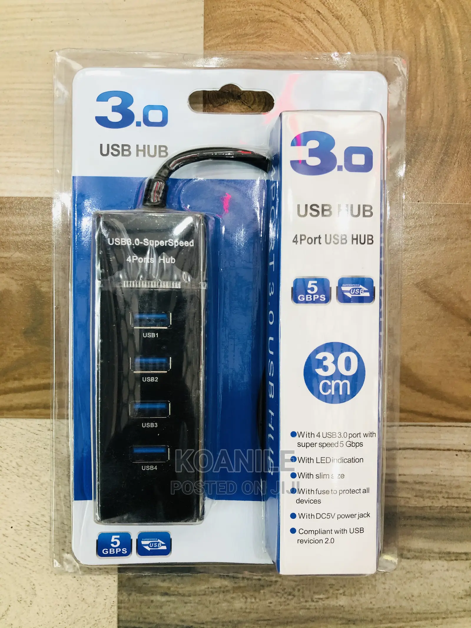 4 Port USB Hub 3.0