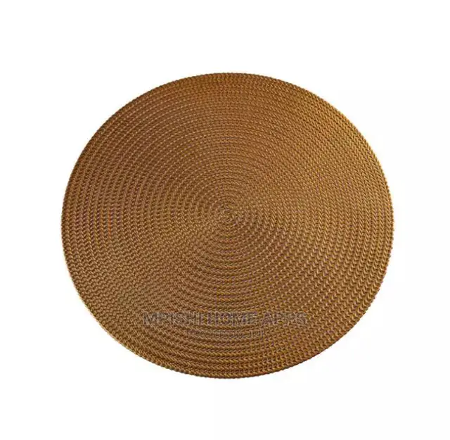 6pcs Round PVC Placemats