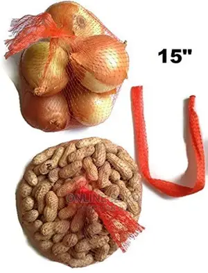 Multipurpose Fruit Vegetable Mesh Net Bags - 100 Pcs