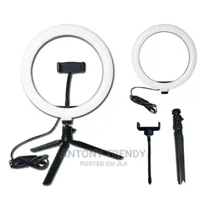10 Inch Ring Light With Table Tripod