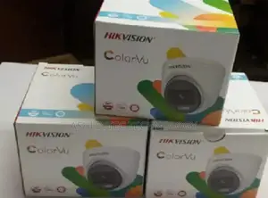 Hikvision 3 CCTV Camera Colourvu Kit 2mp