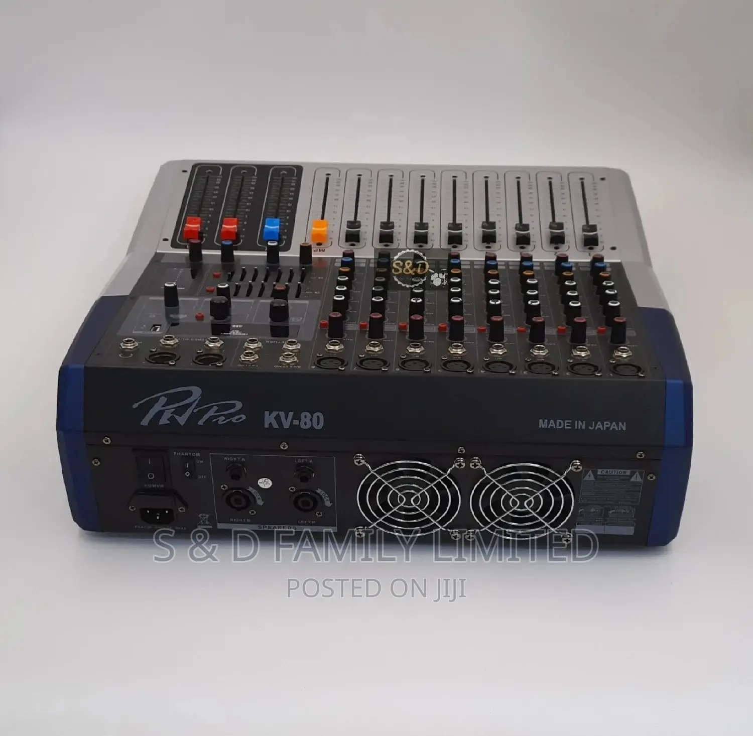 Pevpro 8 Channels Powered Mixer