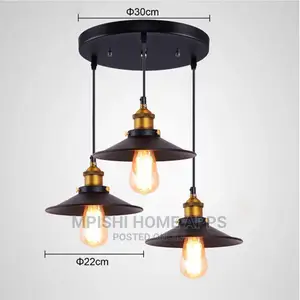 3pcs Vintage Pendant Light Set