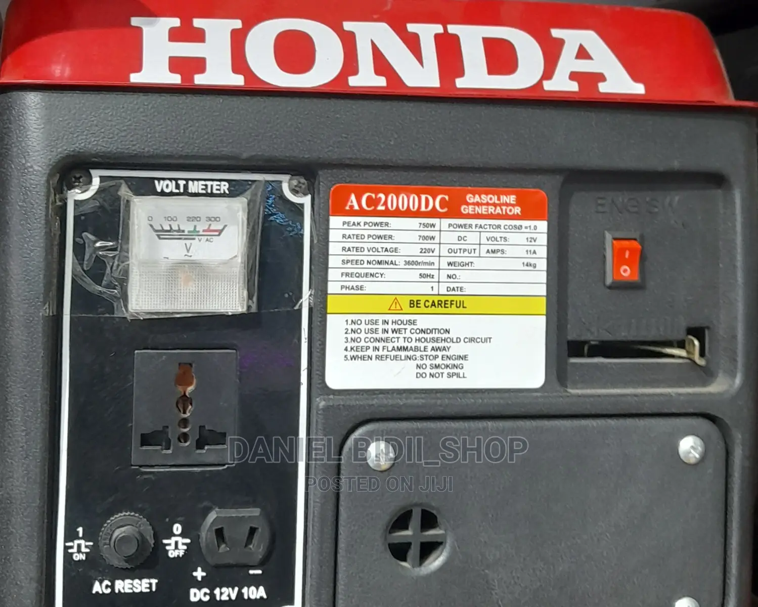 Honda Petrol Generator 750watts