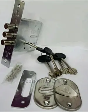 3-Pin Bolt Dead Lock - Steel Door Locks