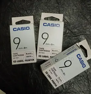 Casio Catridge 9mm Tape