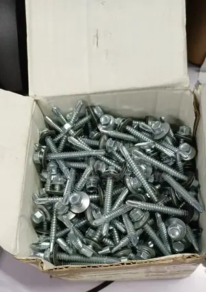 Self Drilling Tapping Screw With Hex Washer Head Type With R