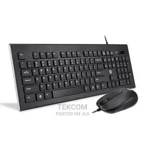 HP USB Keyboard and Mouse C1500 Black