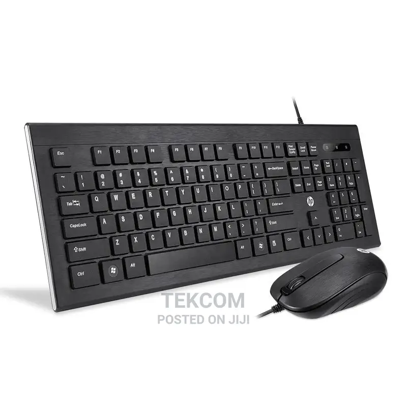 HP USB Keyboard and Mouse C1500 Black