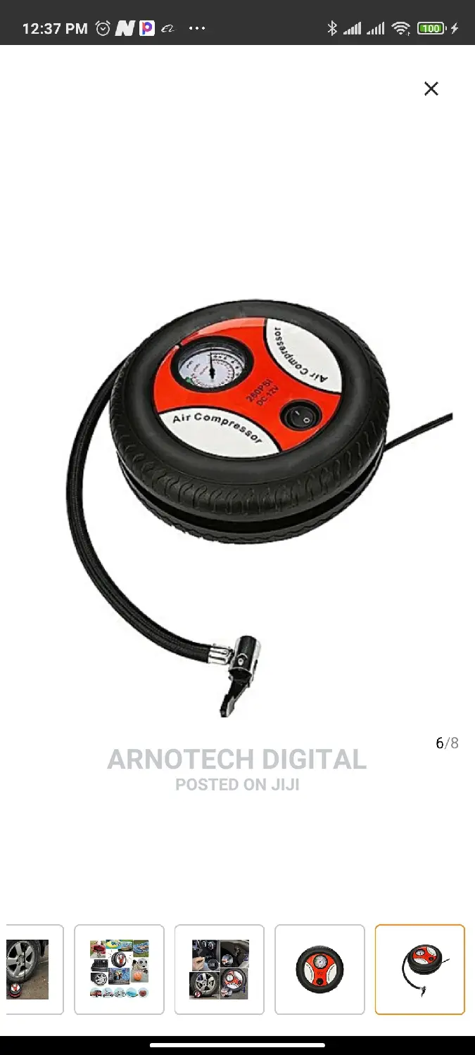 Portable Mini Tire Inflator