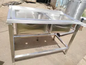 Stainless Steel Double Sink Well Polished Quality Product