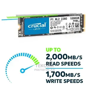 Crucial Internal Ssd M.2 Pcie Nvme 2280 500gb Solid State D