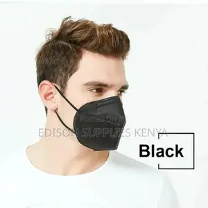 Black KN95 Masks High Quality (No Valve)