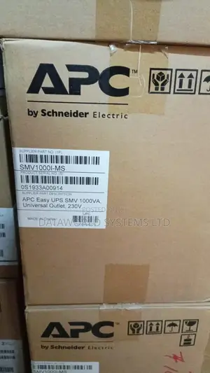 Smv1000i-Ms APC Easy UPS SMV 1000va, Universal Outlet, 230V