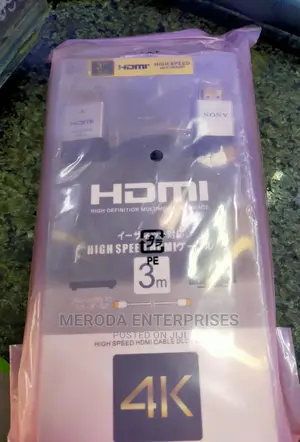 Hdmi Cable 3mtrs High Speed With Ethernet