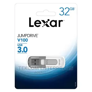 Lexar Jumpdrive V100 USB 3.0 Flash Drive - 32GB