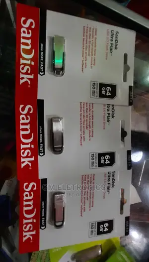 Original 64GB Sandisk Metallic USB 3•0 Drive.