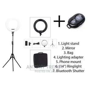 14-Inch Fluorescent Ring Light Lighting