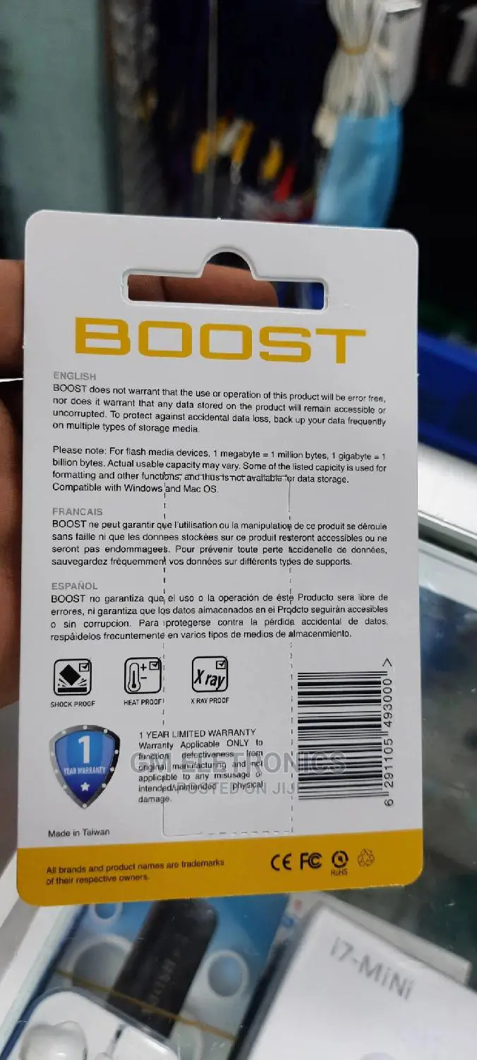 16GB Boost Flash Drive.