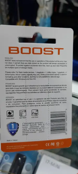 32GB Boost Flash Drive.