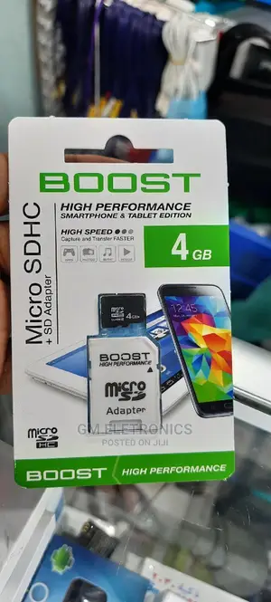4GB Boost Memory Card