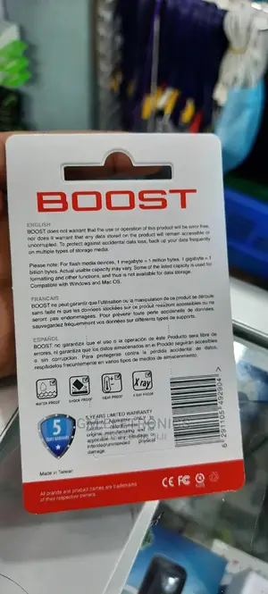 2GB Boost Memory Card.