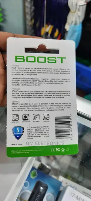 4GB Boost Memory Card