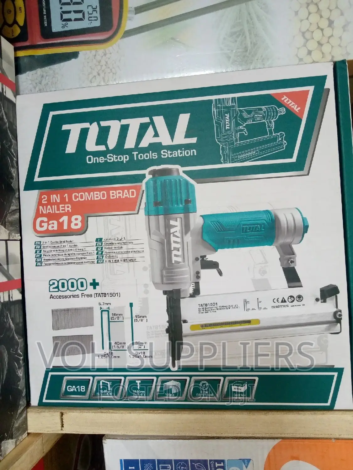 2 in 1 Combo Brand Nailer