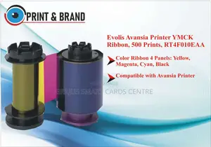 Evolis Avansia YMCK Color Ribbon - RT4F010EAA
