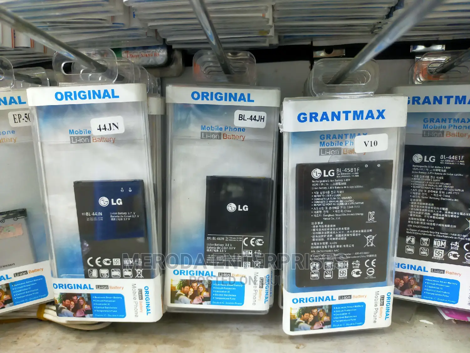 Lg V10,V20,K10 Batteries Available