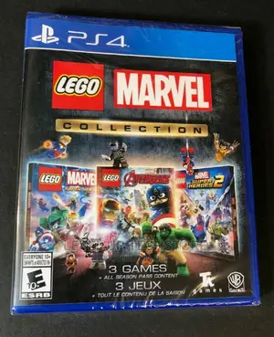 Lego Marvel Collection Triple Pack Ps4 Game - New Sealed