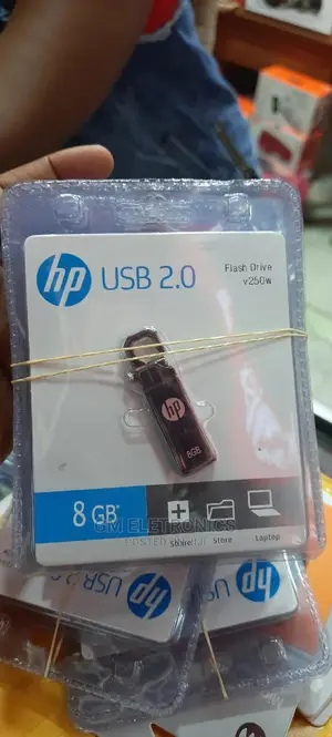8gb HP Metallic USB Drive