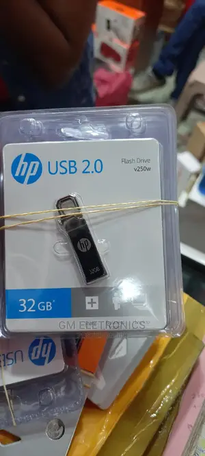 32GB HP Metallic Flash Drive.