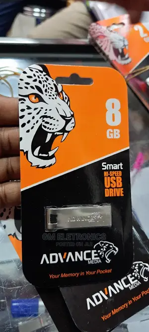 8GB Advance Metallic Flash Drive