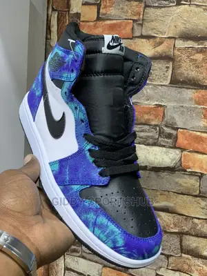 Jordan 1 Retro Tie-Day Stocked Size 40—45