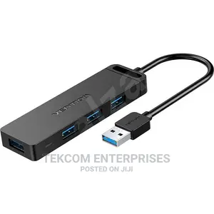 Vention 4-Port USB 3.0 Hub With Power Su