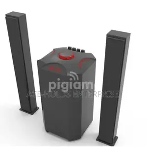 2.1 Ch Black Jtc-801 Subwoofer System.
