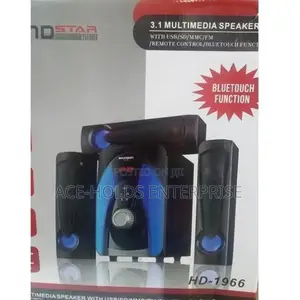 3.1 Ch 8"Speaker 15000 Watts Sound Star Hd-1966 System