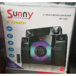 3.1 Ch 12000 Watts Sunny Sound Star Hd-1961 Sound System.