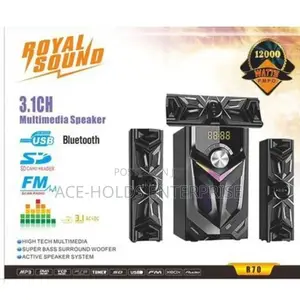 3.1 Ch Royal Sound R70 10000 Watts Sound System.