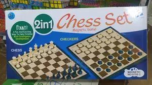Chess And Checkers Set Giant Size.