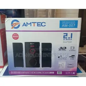 Amtec AM-007 Subwoofer 10000 Watts 2.1ch Sound System