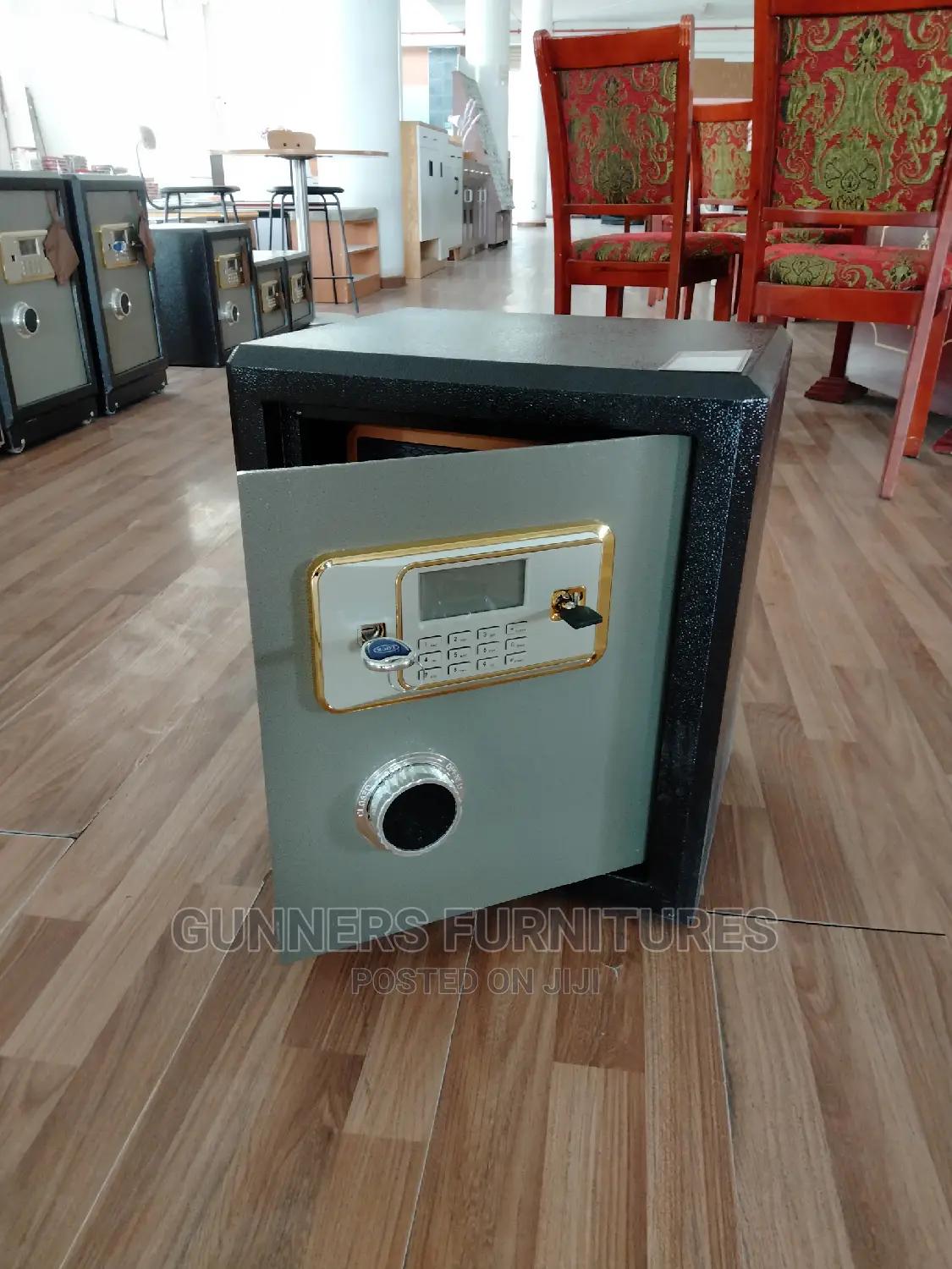 Fire Proof Safe Box.