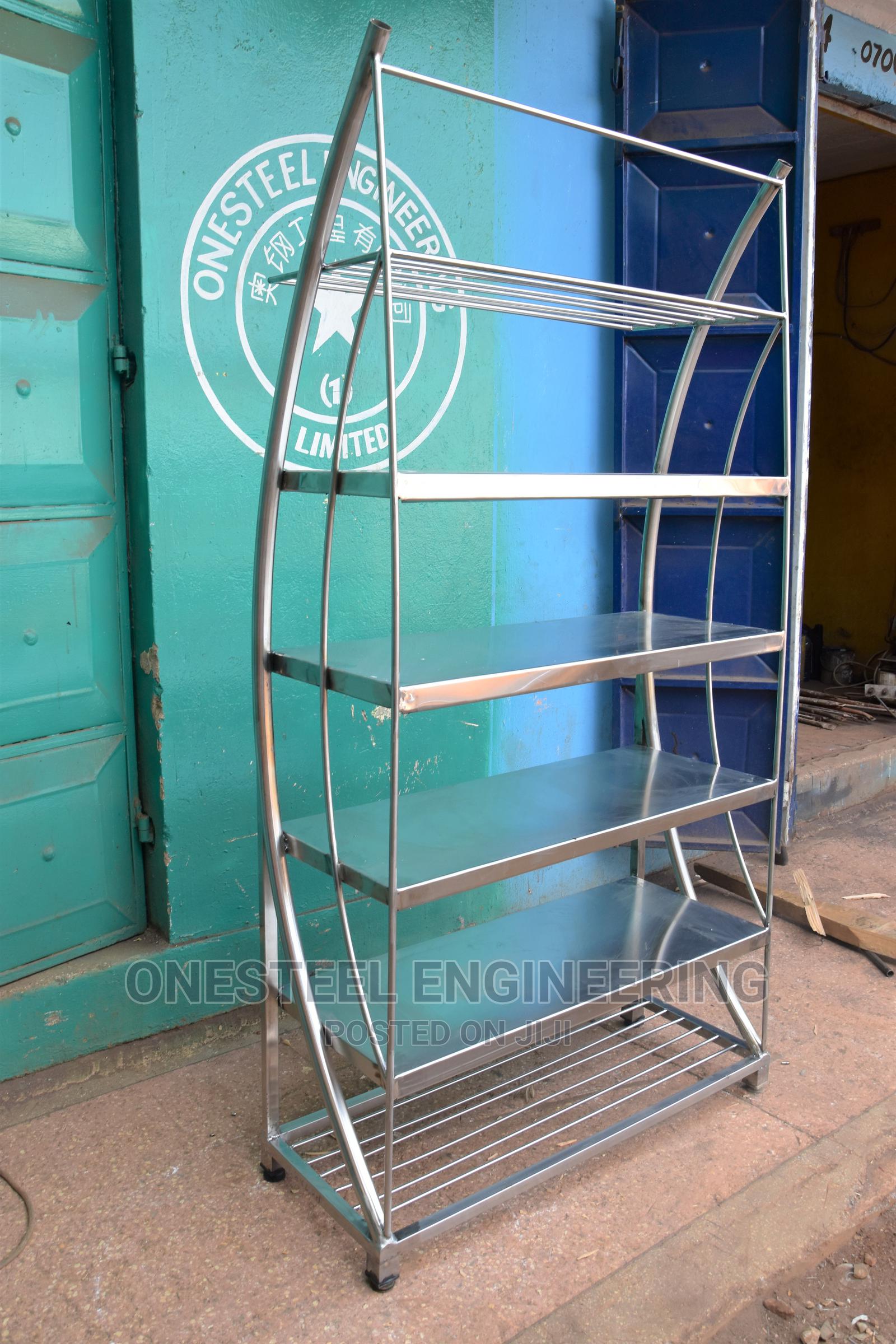 stainless steel shoe racks on Quality Stainless Steel Shoe Rack In Ruiru Store Equipment Onesteel Engineering Ltd Jiji Co Ke