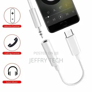 USB Type C to 3.5mm Headphone Audio Aux Stereo Cable Adapter