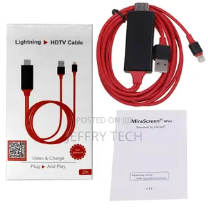 8pin to HDMI HDTV AV TV Adapter Video Output Cable for iPad
