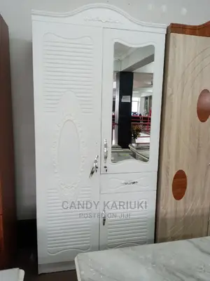 White 2 Door Closet